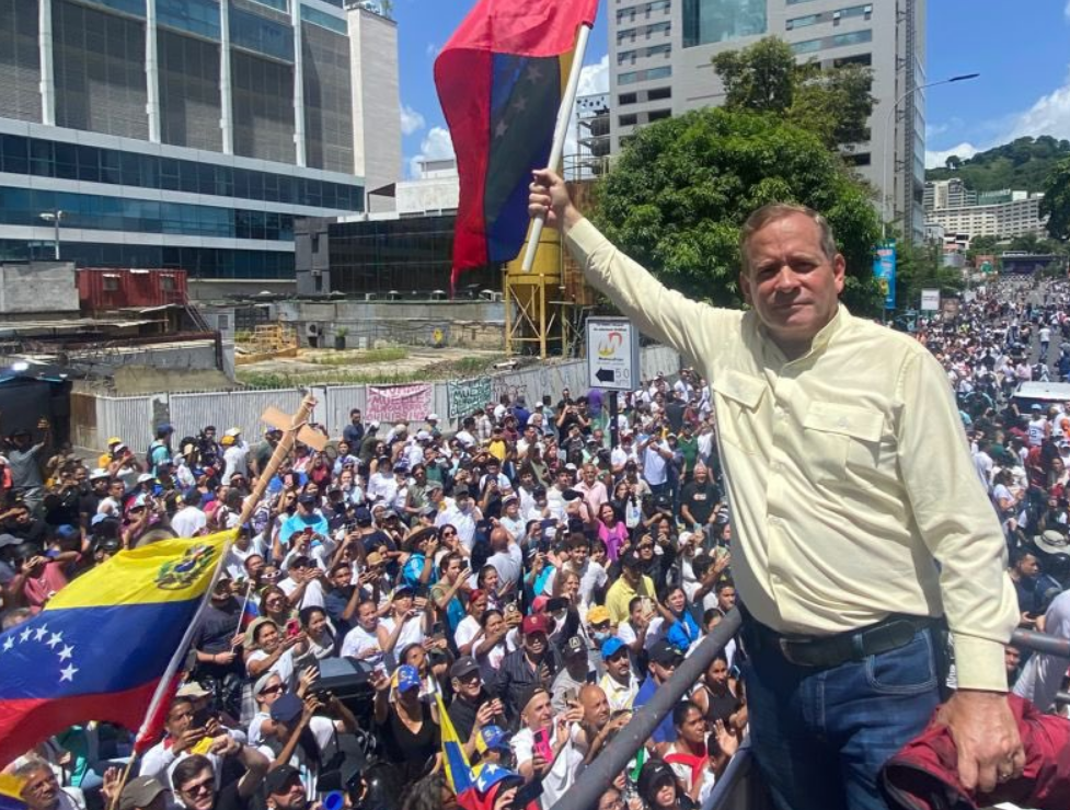 Juan Pablo Guanipa manifestó total respaldo a Edmundo González y María Corina Machado Juan Pablo Guanipa manifestó total respaldo a Edmundo González y María Corina Machado