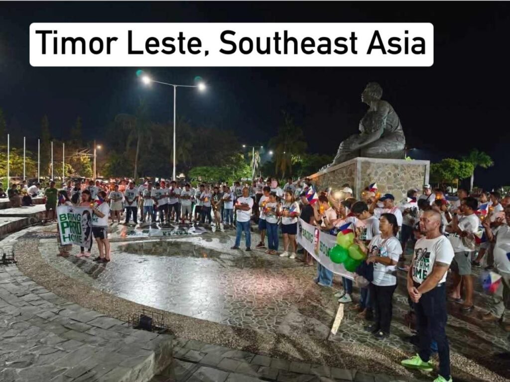 Sana pala nagpa-ganito ang BBM admin sa Timor-Leste: #BringHomeTeves kaso ayaw ng Timor-Leste at walang tiwala sa judicial system sa Pinas...