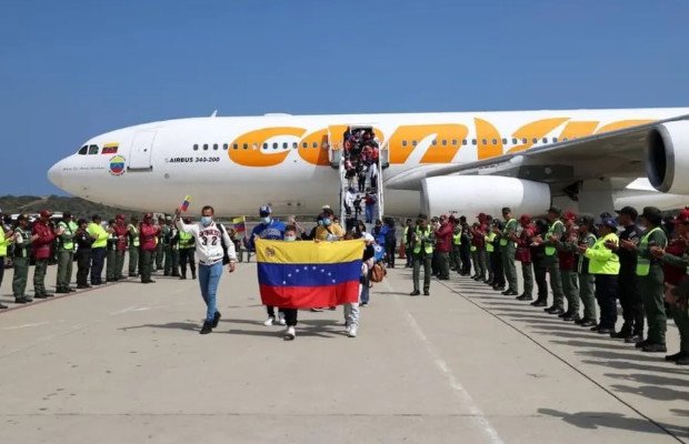 Nuevo vuelo del Plan Vuelta a la Patria trae a 316 venezolanos desde México Nuevo vuelo del Plan Vuelta a la Patria trae a 316 venezolanos desde México