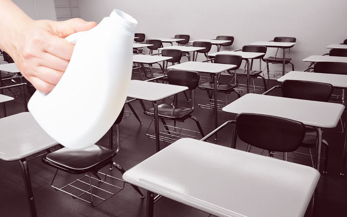 Detienen a estudiantes acusados de verter cloro en termo de otro alumno Detienen a estudiantes acusados de verter cloro en termo de otro alumno