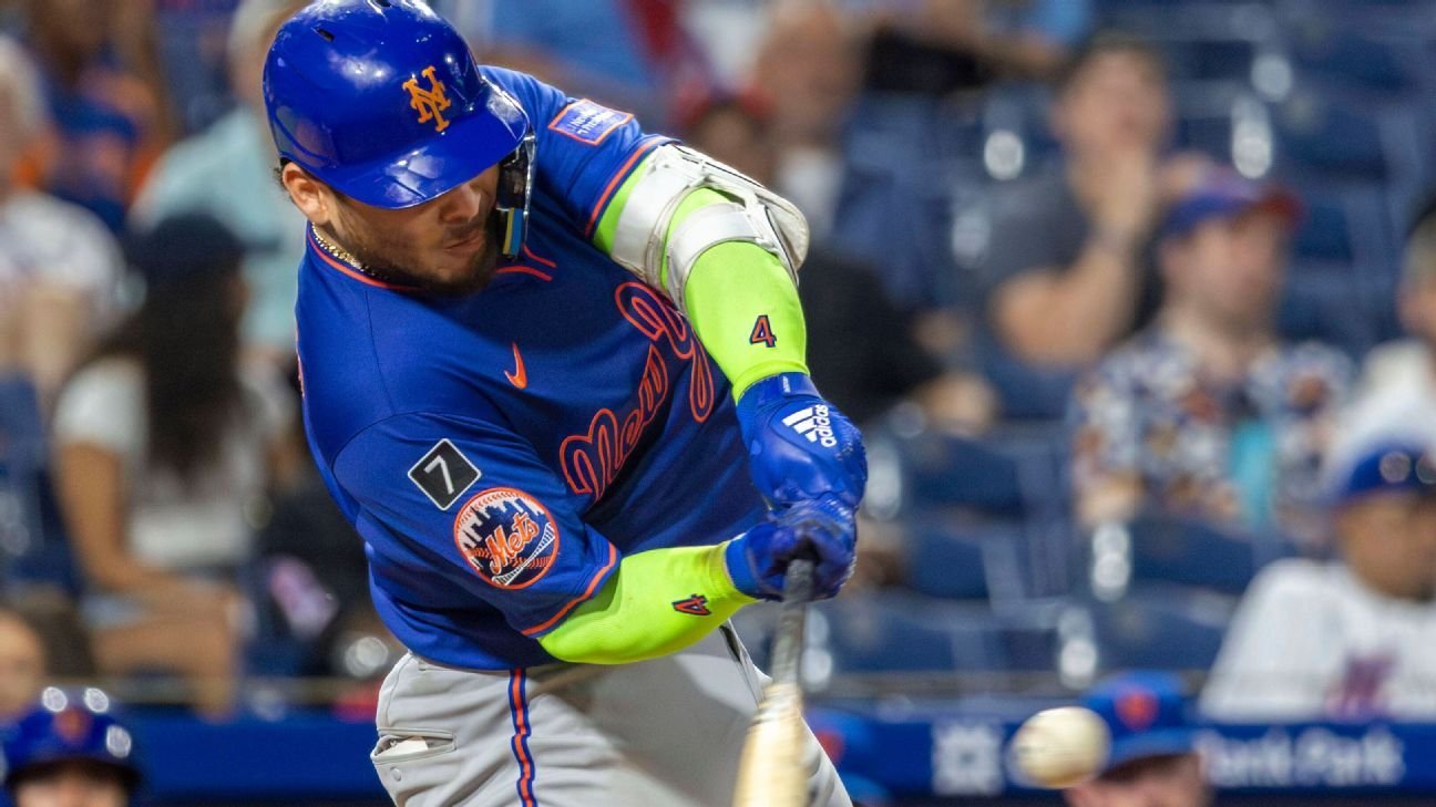 Mets baja a Triple A al cátcher Francisco Álvarez