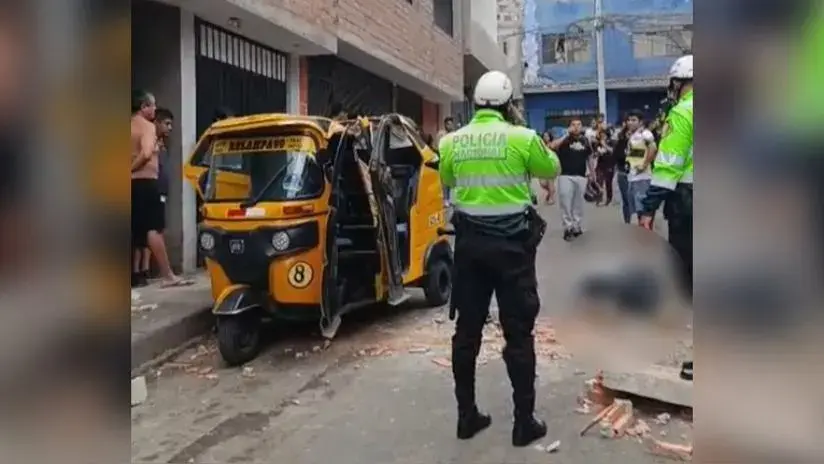un muerto tras caída de pared por temblor, confirmó la Policía Nacional