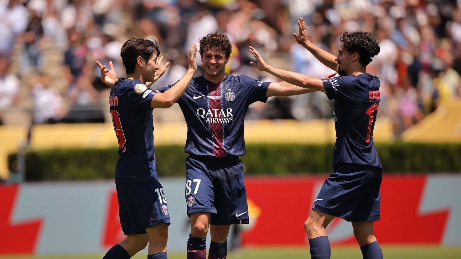 El PSG se solazó con el Inter Miami