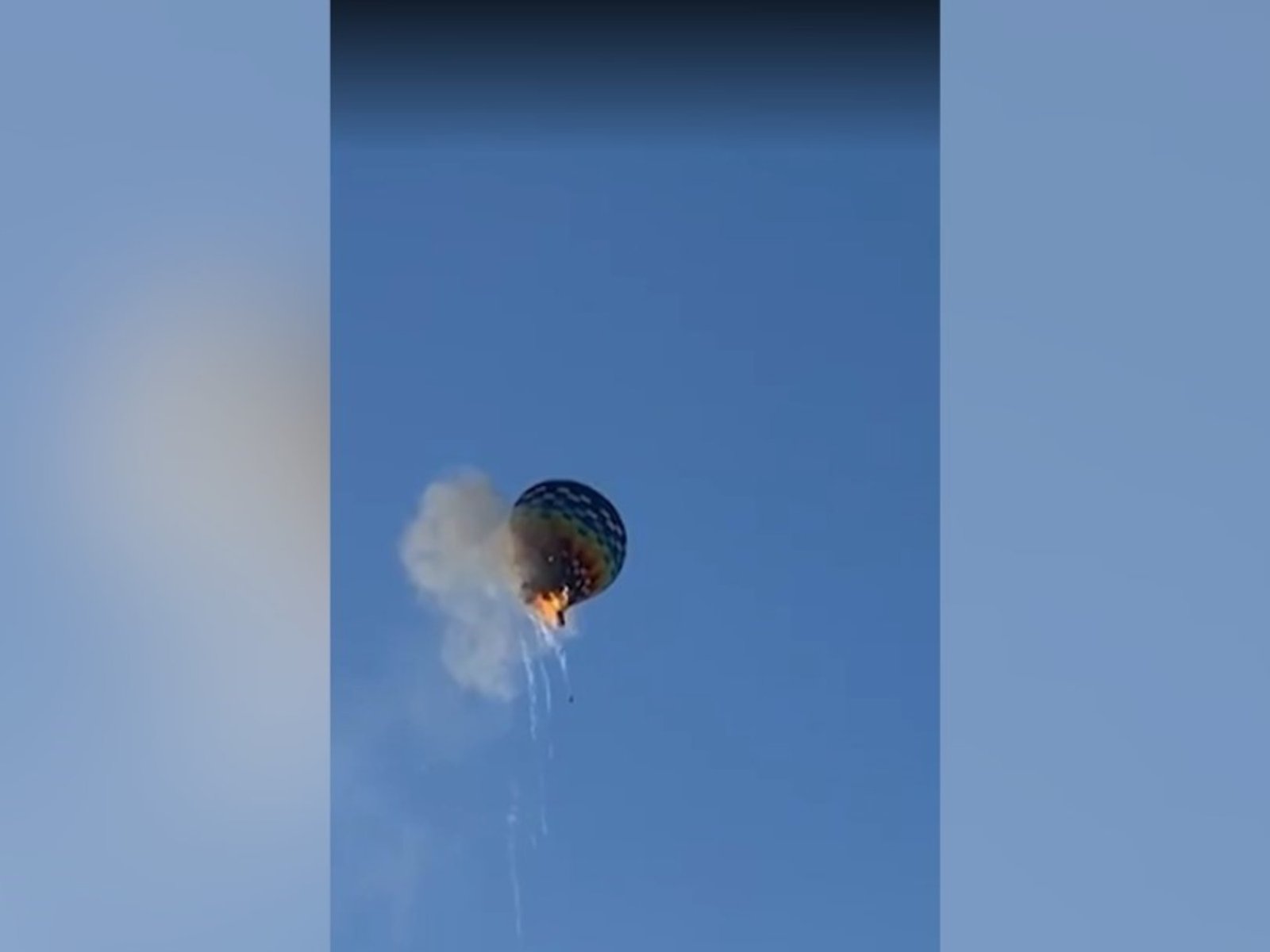 El desgarrador testimonio de la mujer que presenció la caída del globo aerostático en Brasil: “Vimos a personas saltando” El desgarrador testimonio de la mujer que presenció la caída del globo aerostático en Brasil: “Vimos a personas saltando”